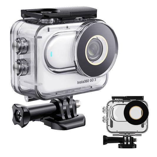 HONGDAK Waterproof Protective case 197ft/60m Underwater Dive Housing Shell Dive Insta360 GO 3 Case